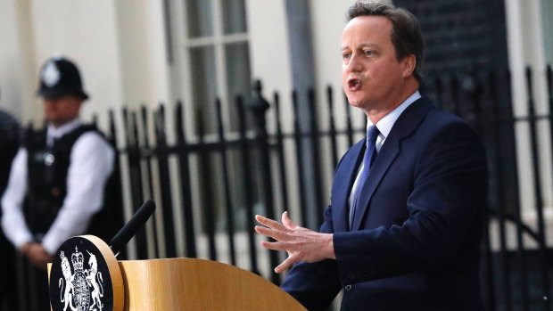 David Cameron in June after formally resigning as prime minister.