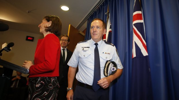Mr Fuller was announced as the next police commissioner at a press conference at NSW Parliament House.