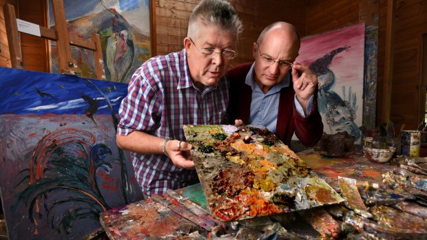 Nigel Helyer and John Drummond's Heavy Metal turns a painting by Arthur Boyd into a musical instrument.