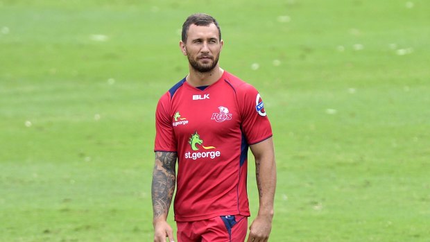 Back once again: Quade Cooper