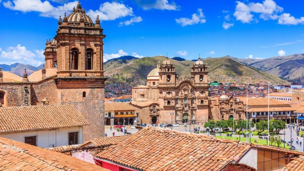 Cusco, the historic capital of the Inca Empire. 