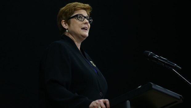 Defence Minister Marise Payne announces a major increase in the Defence budget.