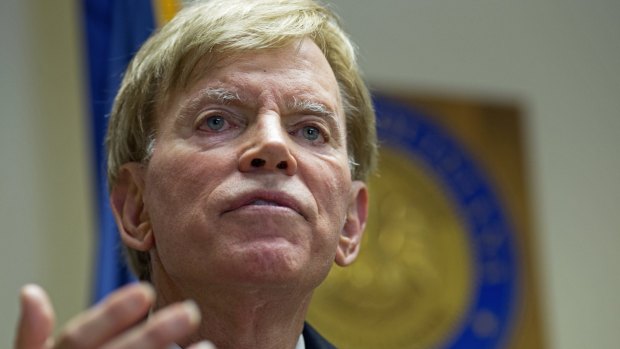 Former Ku Klux Klan leader David Duke says "voting against Donald Trump at this point is really treason to your heritage".