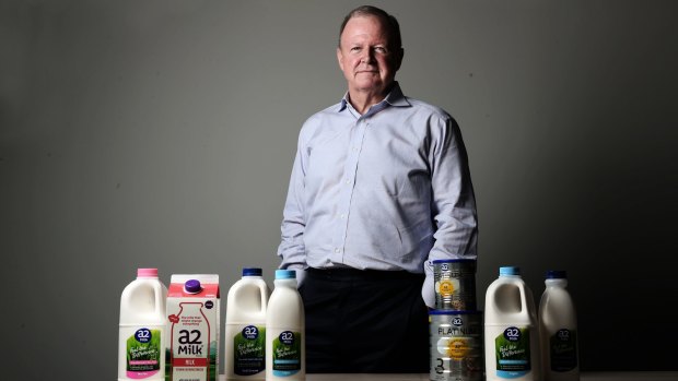  A2 Milk chief executive Geoff  Babidge: "The opportunity in a variety of segments in adult nutrition could potentially be bigger than infant formula."