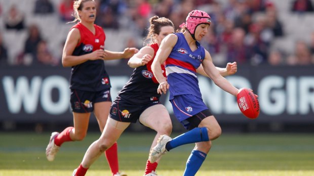 Canberra's Heather Anderson is in the mix to be taken in the inaugural AFL Women's draft.