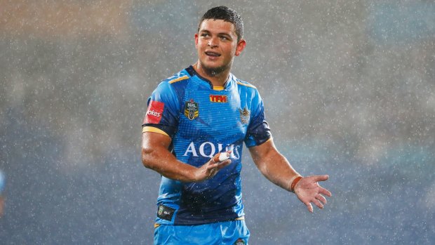 Big challenge: Rookie half Ashley Taylor will have a lot of work to do when the Titans clash against the Broncos.