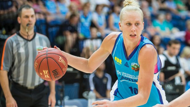 Abby Bishop was named Canberra Capitals MVP.