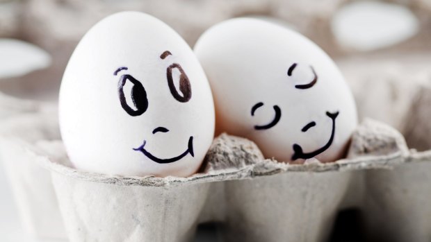 Crack open your kindness: Eating eggs helps people shell out when it come to charity.