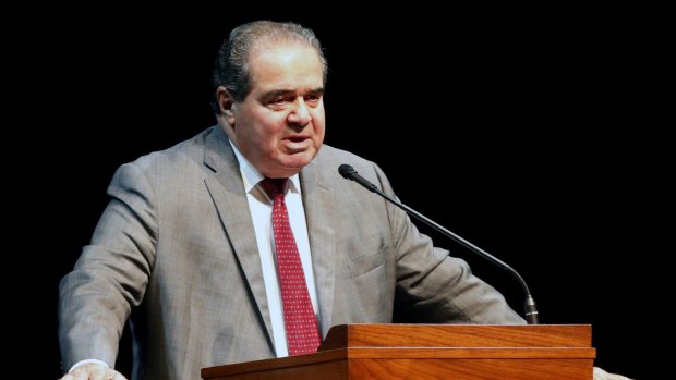 Former Supreme Court Justice Antonin Scalia, whose death left a vacancy on the bench.