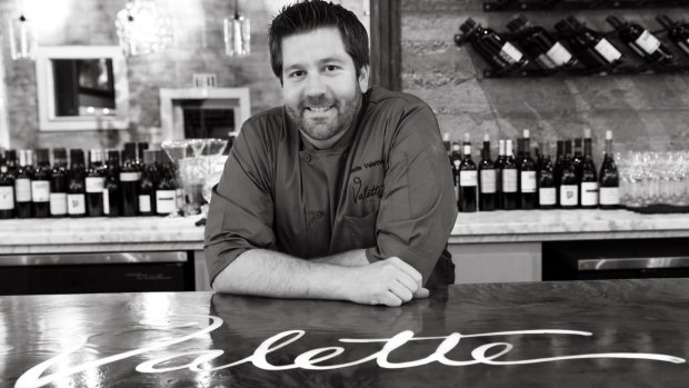 Dustin Valette, chef and owner of renowned restaurant Valette.