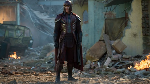 Michael Fassbender in X-Men: Apocalypse.