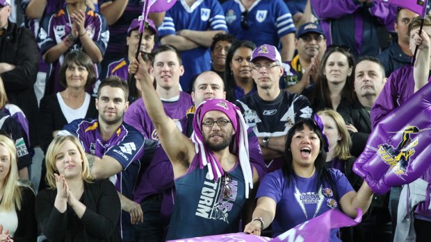 Melbourne Storm is looking forward to playing in front of a sell-out crowd at AAMI Park for their preliminary final.