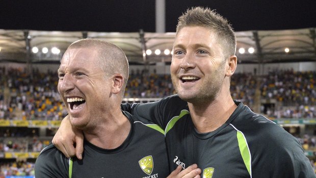 Farewell: Brad Haddin and Michael Clarke will be honoured at the SCG.