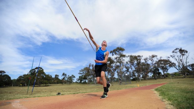 Joey Kremer, 15, will compete at the Little Athletics Australian championships in Perth after setting an ACT record.