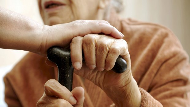 The government funds aged care for elderly people with low means.