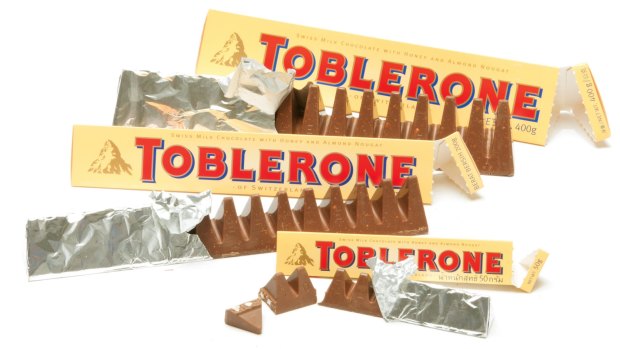 Toblerone has been hit by "shrinkflation". 