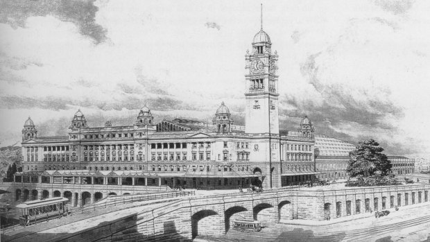 Central Station from Robert Mckillop's book <em>100 Years of Central Station</em>.