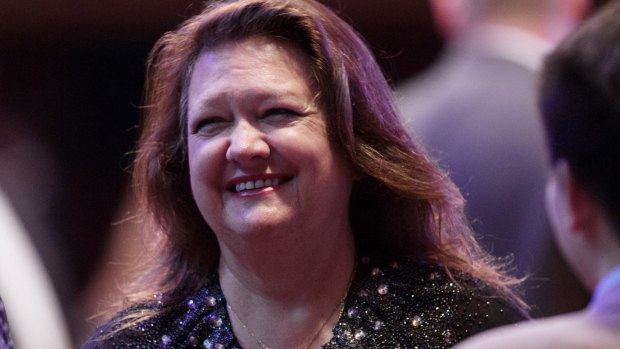 Gina Rinehart: "I am passionate about our agricultural industry and developing northern Australia."