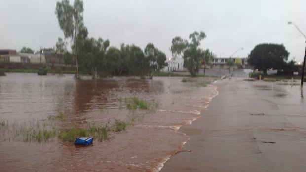 Flooding in the Mount Isa area on December 30.