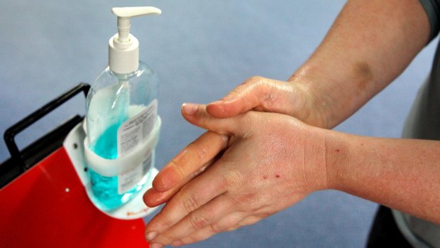 NSW Health said washing your hands was the best defence against catching gastro. 