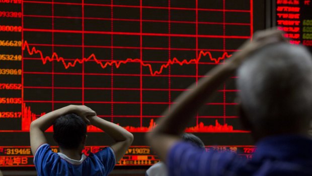 "This is a high-magnitude event for financial markets.": Global shares fell dramatically on Friday. 