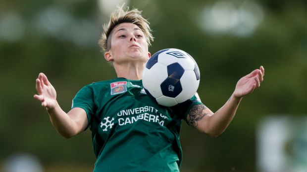 Matildas striker Michelle Heyman isn't daunted by the prospect of facing Sweden and the USA in their World Cup group.