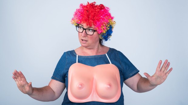 Lenny Ann Low says complaining about large breasts is a bit rich considering the excitement they inspire on the world's other favourite big organ, the internet.