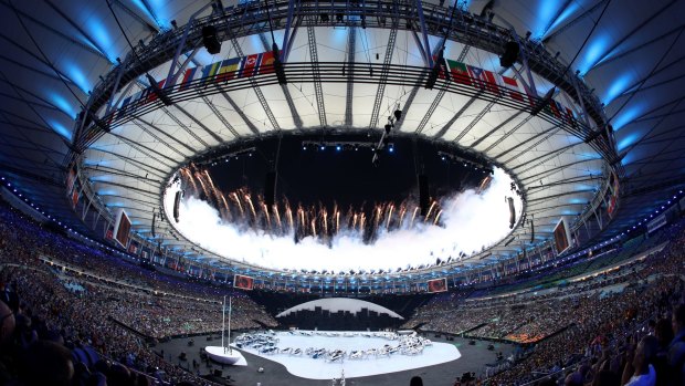 The Olympics: a great public spectacle but a private party when it comes to media coverage.
