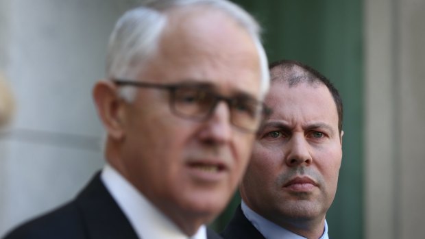 Prime Minister Malcolm Turnbull and Environment and Energy Minister Josh Frydenberg. 