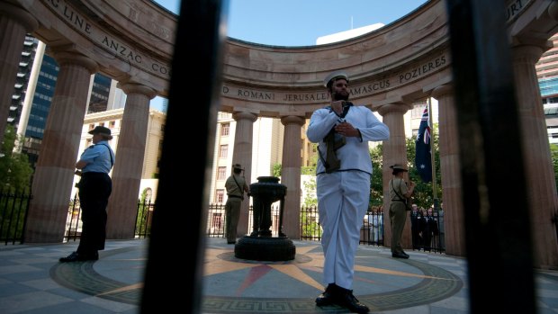 The Shrine of Remembrance in Anzac Square is part of a new Anzac walking tour.