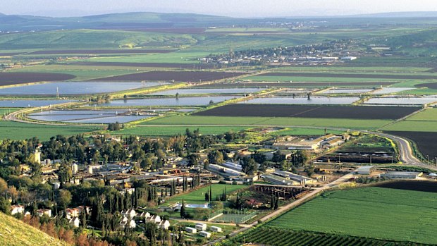 Fertile ground: The Jordan Valley and its green pastures.