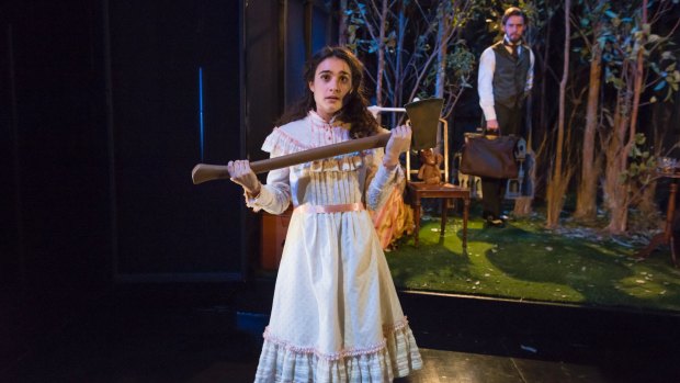 Danielle Catanzariti plays a compliant Victorian poppet in The Nether.