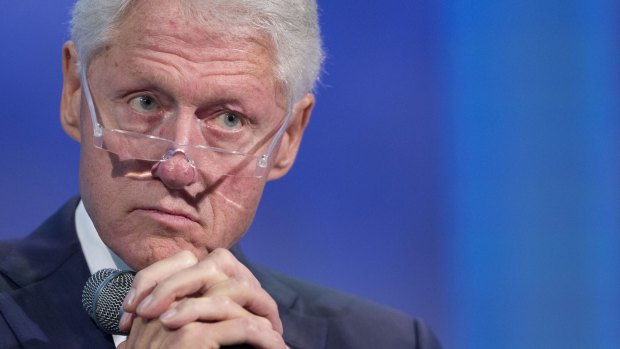 Former US President Bill Clinton admitted weakness for fast food may have resulted in "stress eating".
