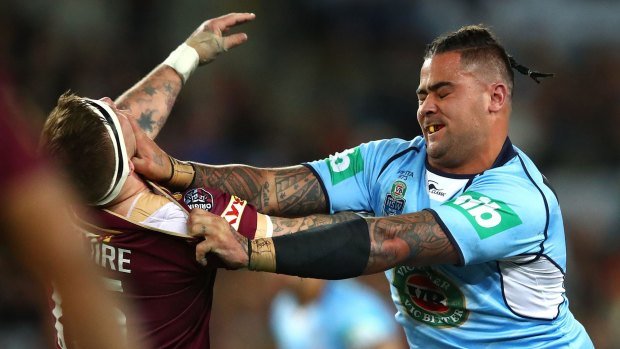 Bad blood: Relations between Queensland and NSW are at their worst in years, according to retiring Queenslander Corey Parker.