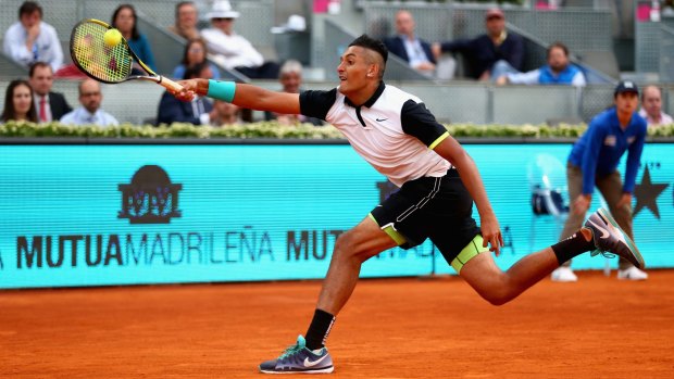 Kyrgios saved three match points to set up a showdown with John Isner in the next round.