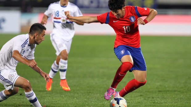 Finals flourish: South Korean chances rest in large part with superstar Son Heung-Min.