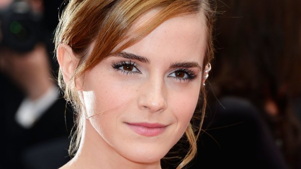 Still a princess: Emma Watson.