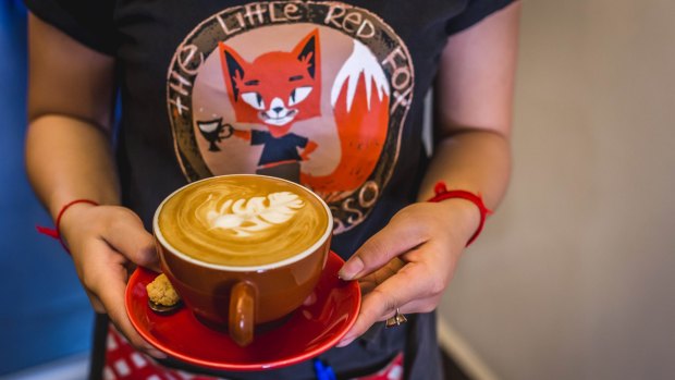 Shopping requires caffeine – get your fix at The Little Red Fox.