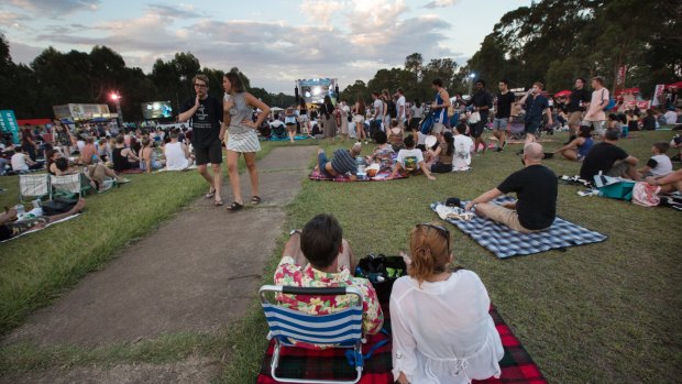 Tropfest at Parramatta Park.