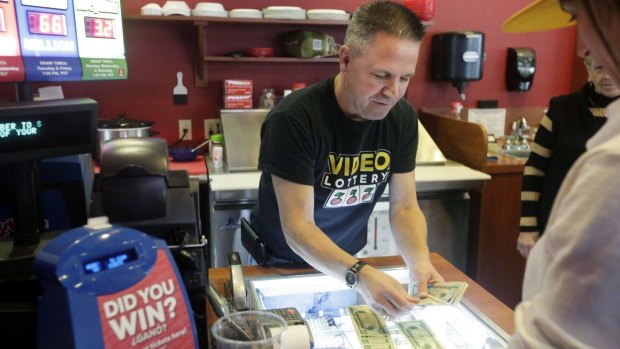 Jack Pedro, an owner of Binky's, the deli in Bend, Oregon, where a lottery ticket worth $US6.4 million was bought on behalf of an Iraqi man.