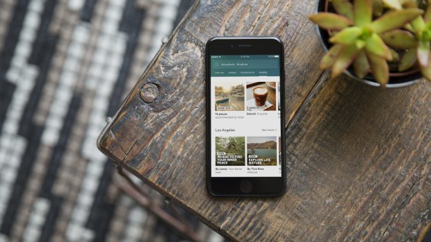 Airbnb's new app Trips.