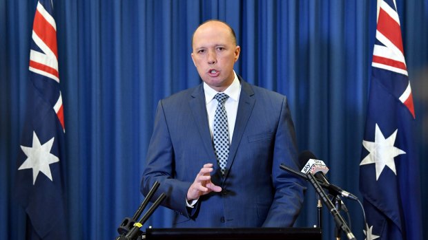 Peter Dutton will head the new Home Affairs ministry.