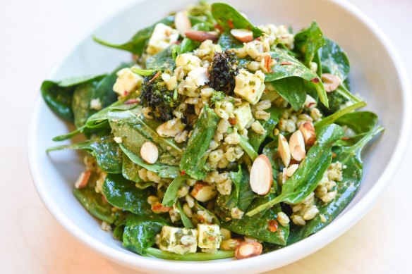 Get your green on with a Green Goddess salad.