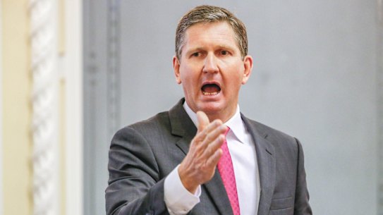Opposition Leader Lawrence Springborg.