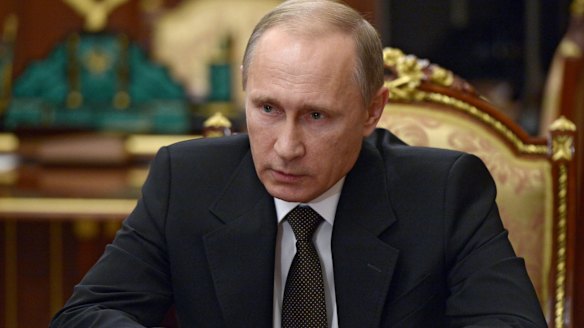 "A stab in the back" ... Russian President Vladimir Putin has lashed out at Turkey over the downing of a Russian fighter jet. 