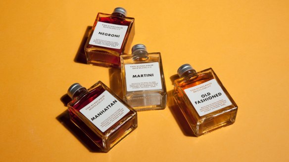 Famous four: Everleigh Bottling Co.'s classic cocktail quartet.