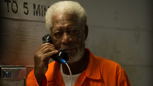 Morgan Freeman plays Thaddeus Bradley.