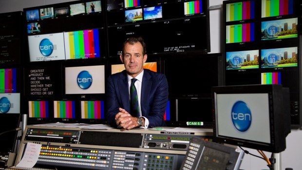 Channel Ten chief executive Paul Anderson is still in charge of Ten even though administrators have been appointed. 