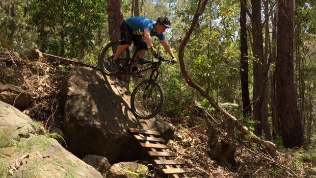 A study from Griffith University has revealed the most common type of mountain biker. Andrew Wilson, 28, is a typical rider.