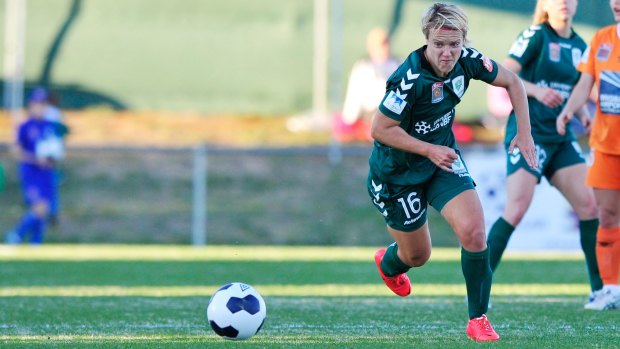 Lori Lindsey will be hoping Sunday's match against Perth Glory isn't her last.